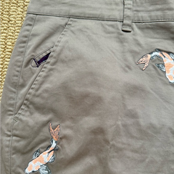 Lords of Harlech Edward Koi Shorts - men’s 34 - NWOT - color: elephant - Picture 7 of 9